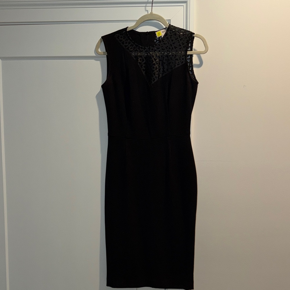 Aysha Black Sleeveless Dress